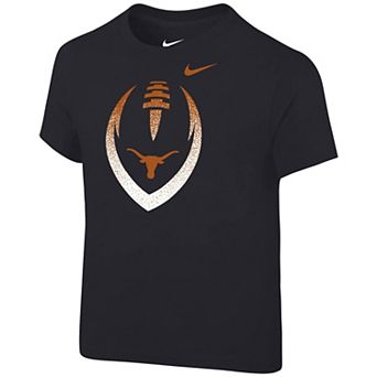 Toddler Nike Black Texas Longhorns Football Icon T-Shirt
