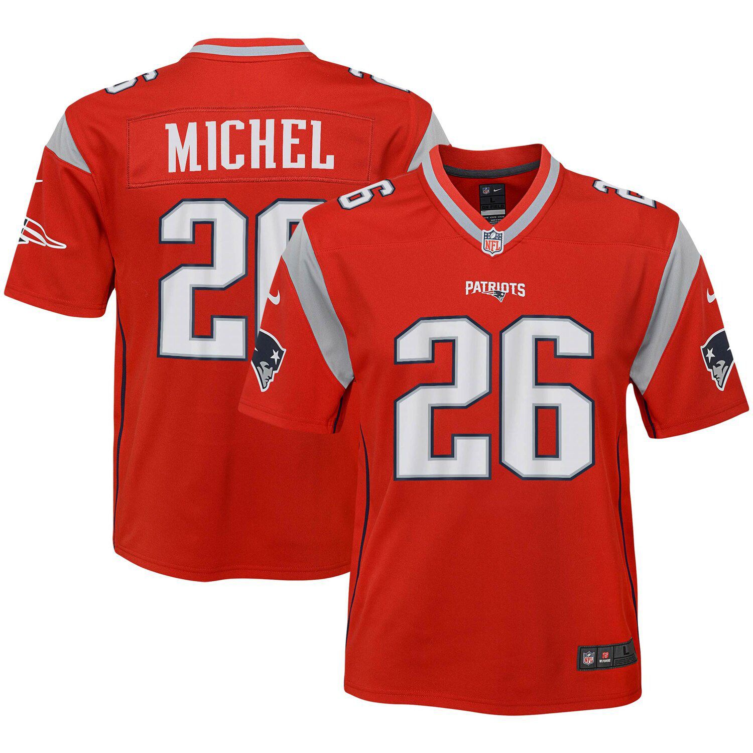 youth sony michel jersey