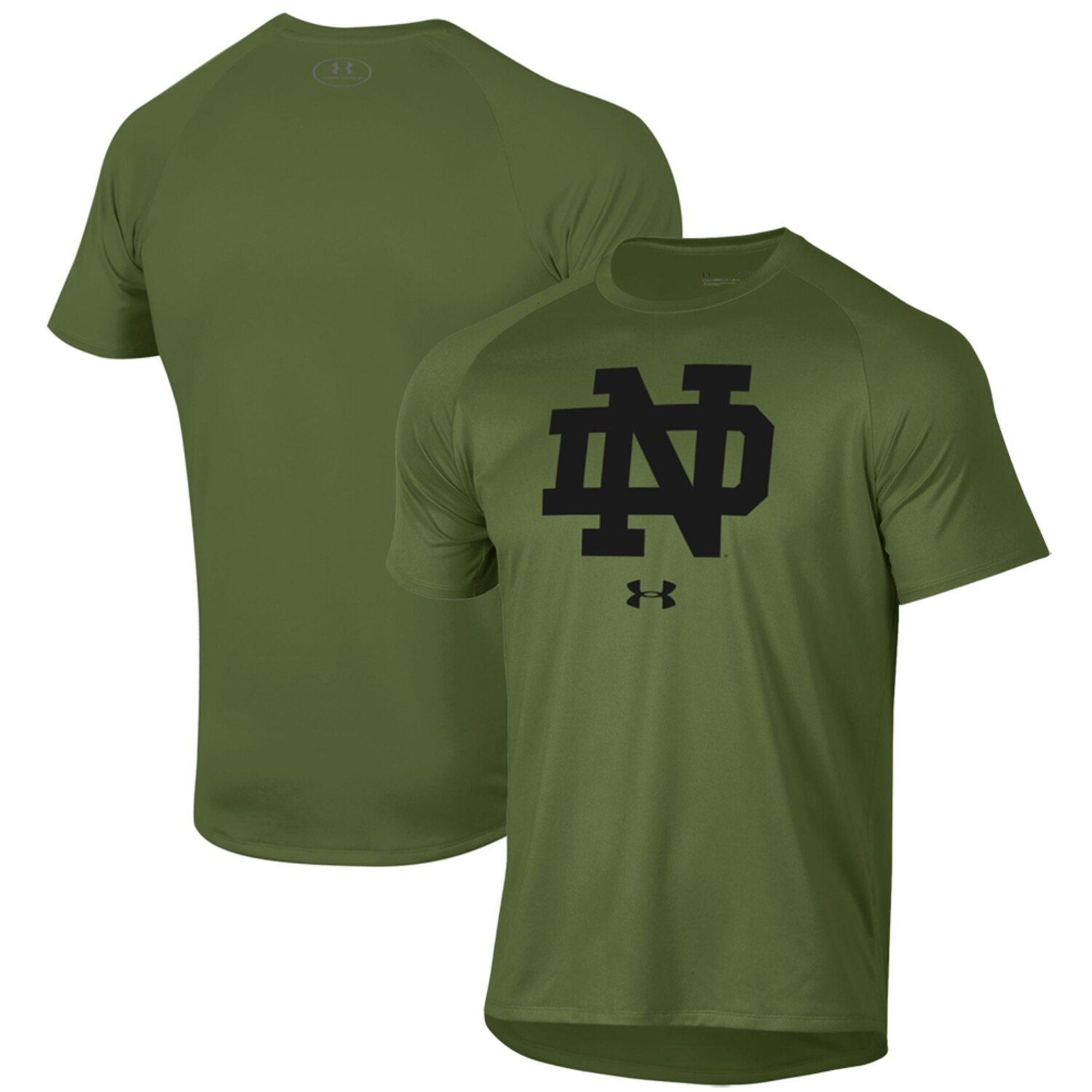 notre dame green under armour jersey