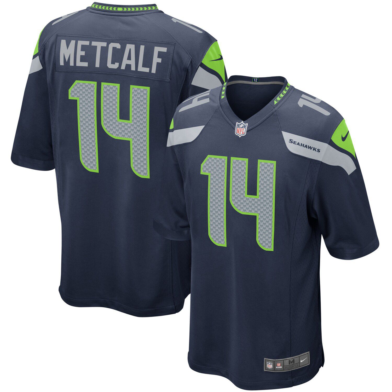 dk metcalf jersey grey