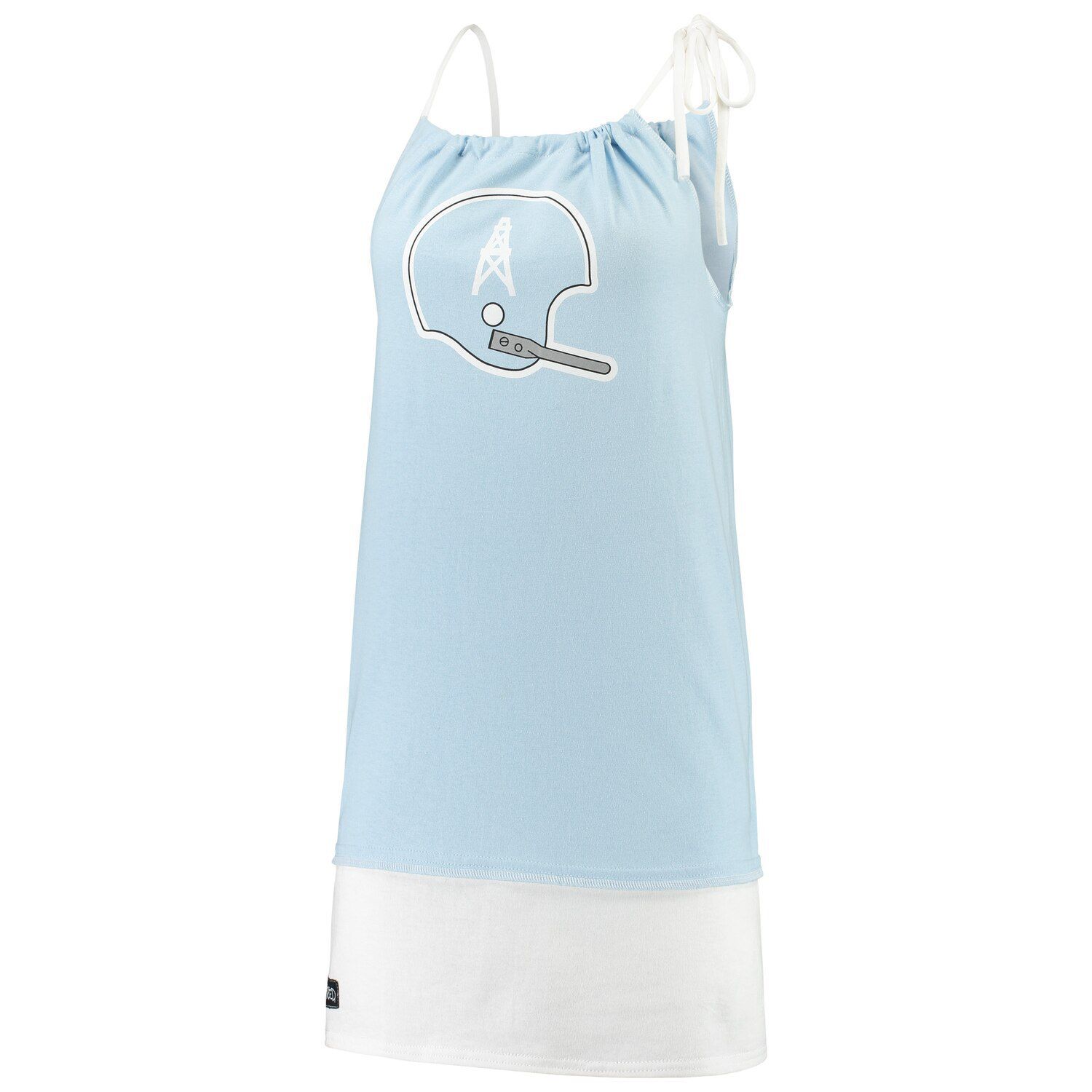light blue tank dress