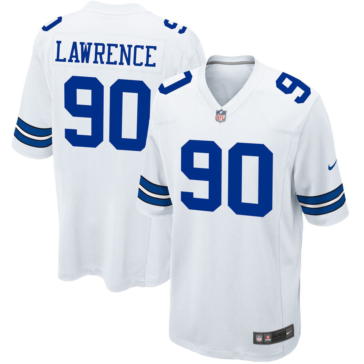 demarcus lawrence white jersey