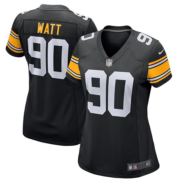 Women's Nike T.J. Watt Black Pittsburgh Steelers Alternate Game Jersey