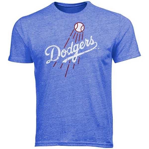 Majestic Threads Los Angeles Dodgers Primary Logo Tri-Blend T