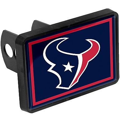 Houston Texans Logo 1.25" x 2" Universal Plastic Hitch Cover