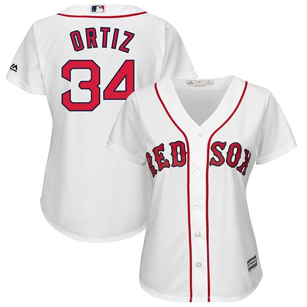 Men's Nike David Ortiz Hall of Fame 2022 Induction Official Replica Boston Red  Sox Home White
