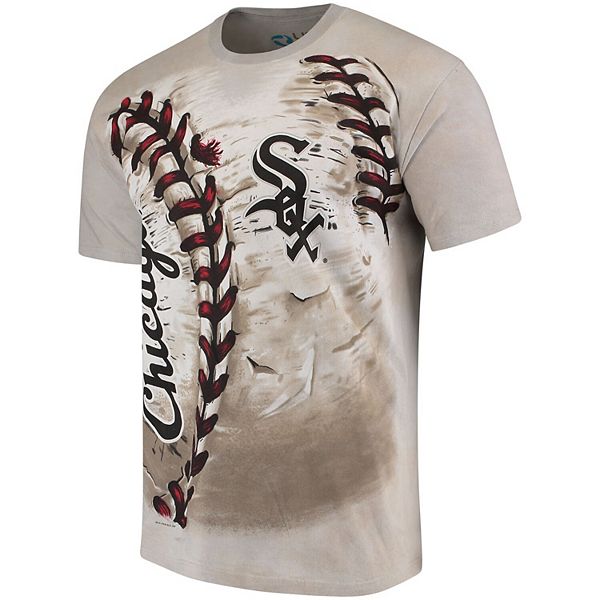 Chicago White Sox Hardball Tie-Dye T-Shirt - Cream