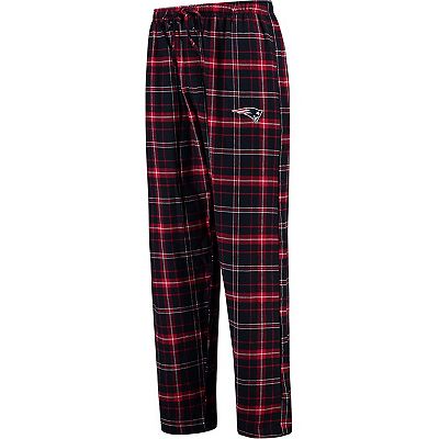 Men s Concepts Sport Navy New England Patriots Ultimate Plaid Flannel Pajama Pants