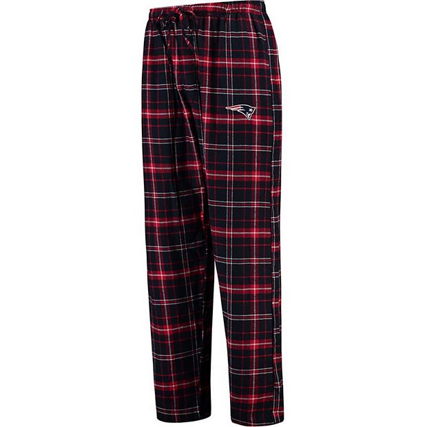 Men's Concepts Sport Navy New England Patriots Ultimate Plaid Flannel Pajama  Pants