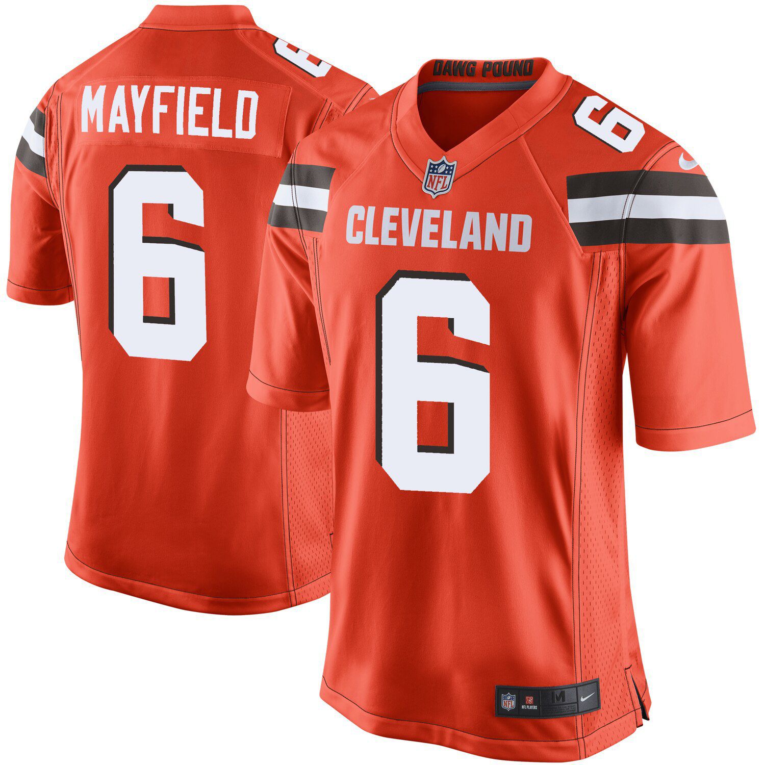 Baker Mayfield Orange Cleveland Browns 