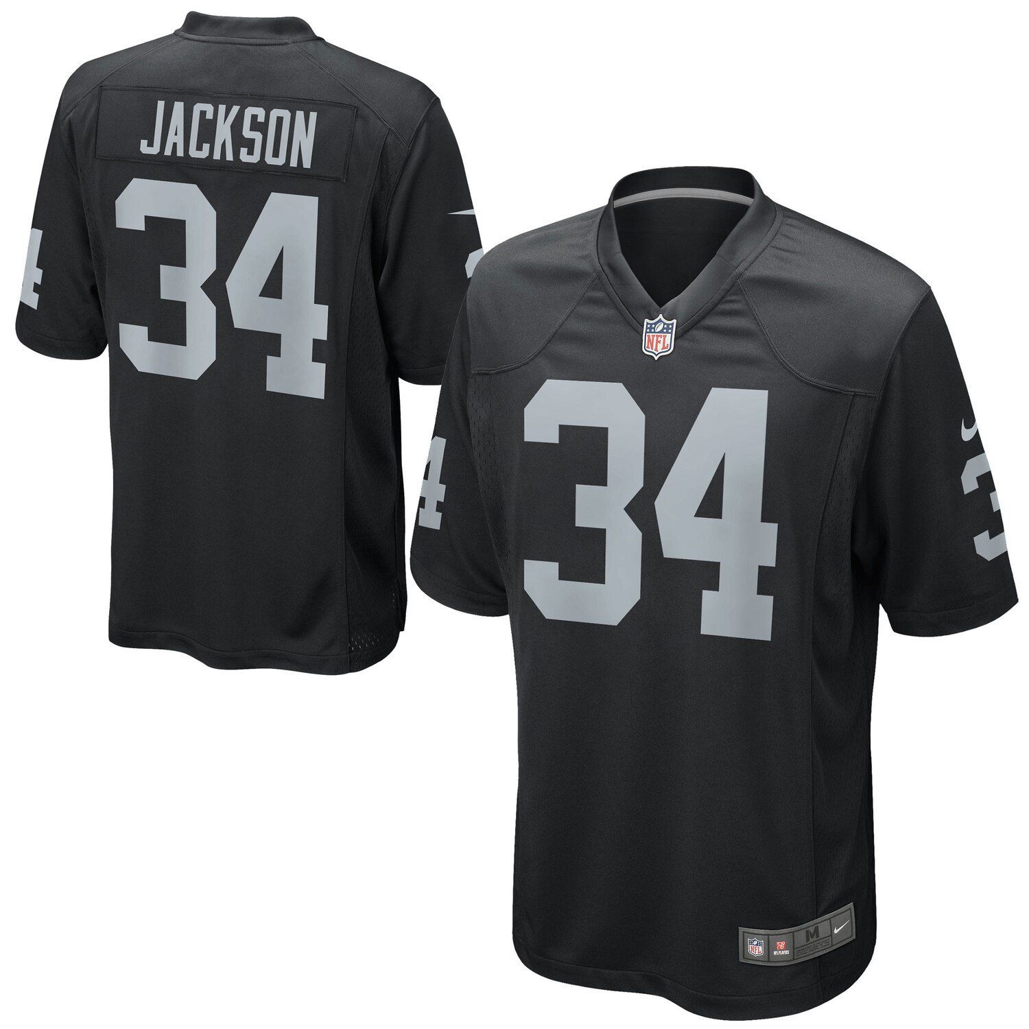 Mitchell & Ness Men's Las Vegas Raiders Bo Jackson #34 1988 Split Throwback  Jersey