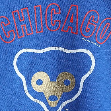 Youth Soft as a Grape Royal Chicago Cubs Cooperstown T-Shirt