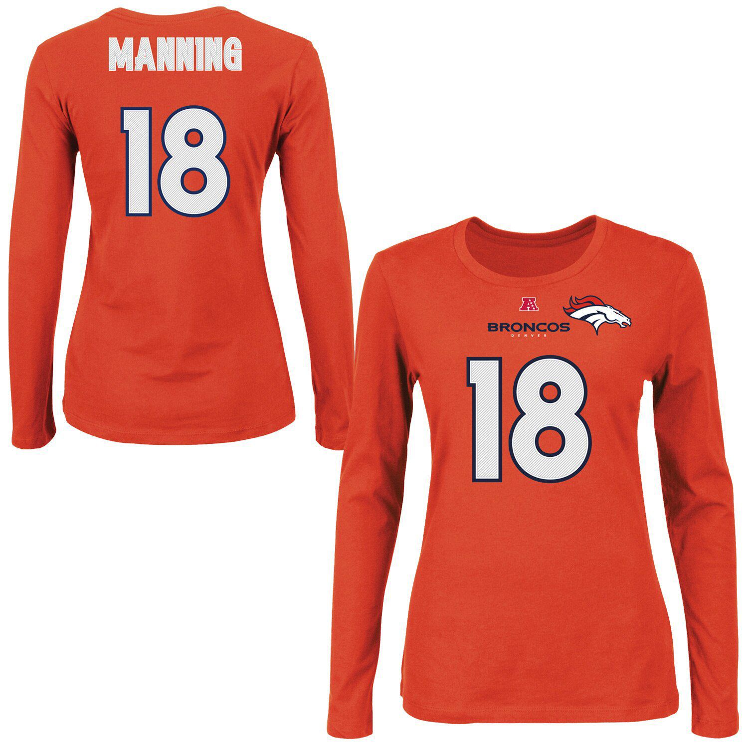 peyton manning long sleeve shirt