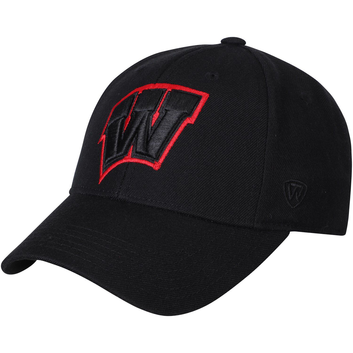 wisconsin badgers fitted hat