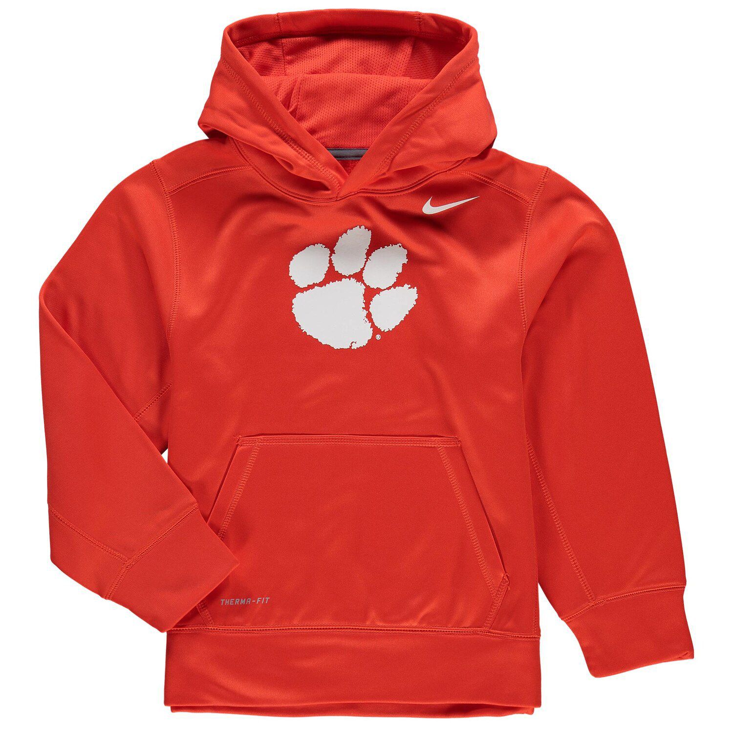 orange clemson hoodie