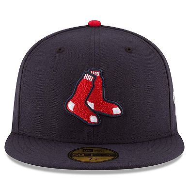 Men's New Era Navy Boston Red Sox Alternate Authentic Collection On-Field 59FIFTY Fitted Hat