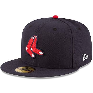 Men's New Era Navy Boston Red Sox Alternate Authentic Collection On-Field 59FIFTY Fitted Hat