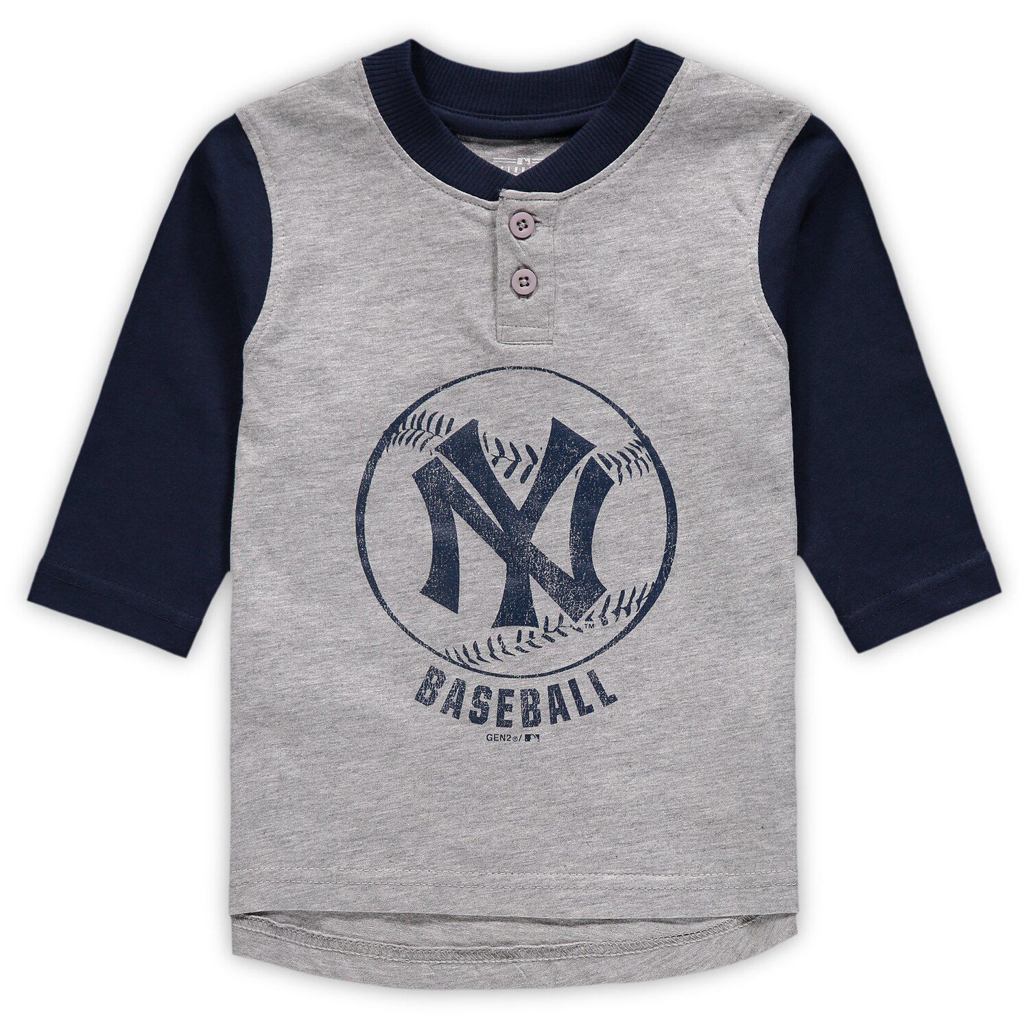 yankees henley shirt