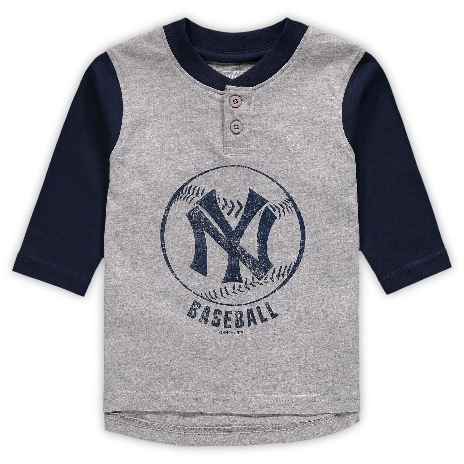 yankees henley shirt