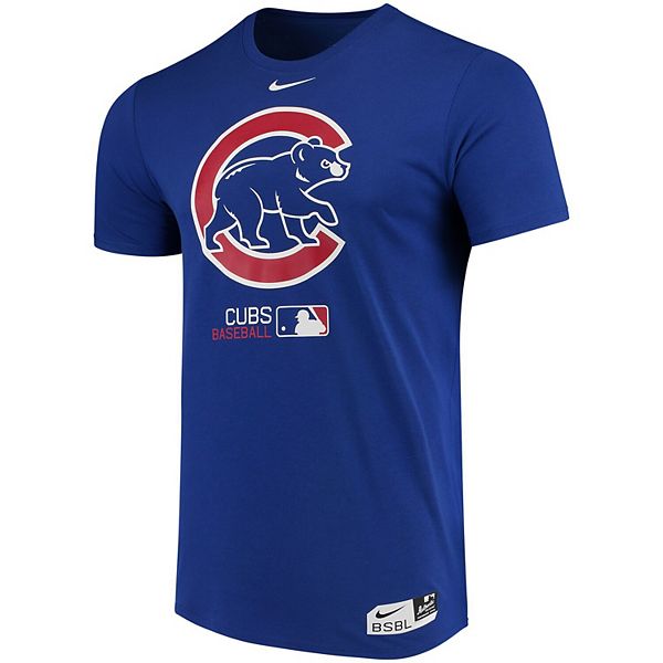 Men's Nike Royal Chicago Cubs Authentic Collection Performance T-Shirt