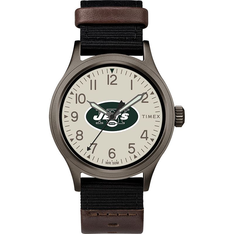 UPC 753048774241 product image for Men's Timex New York Jets Clutch Watch, Multicolor | upcitemdb.com