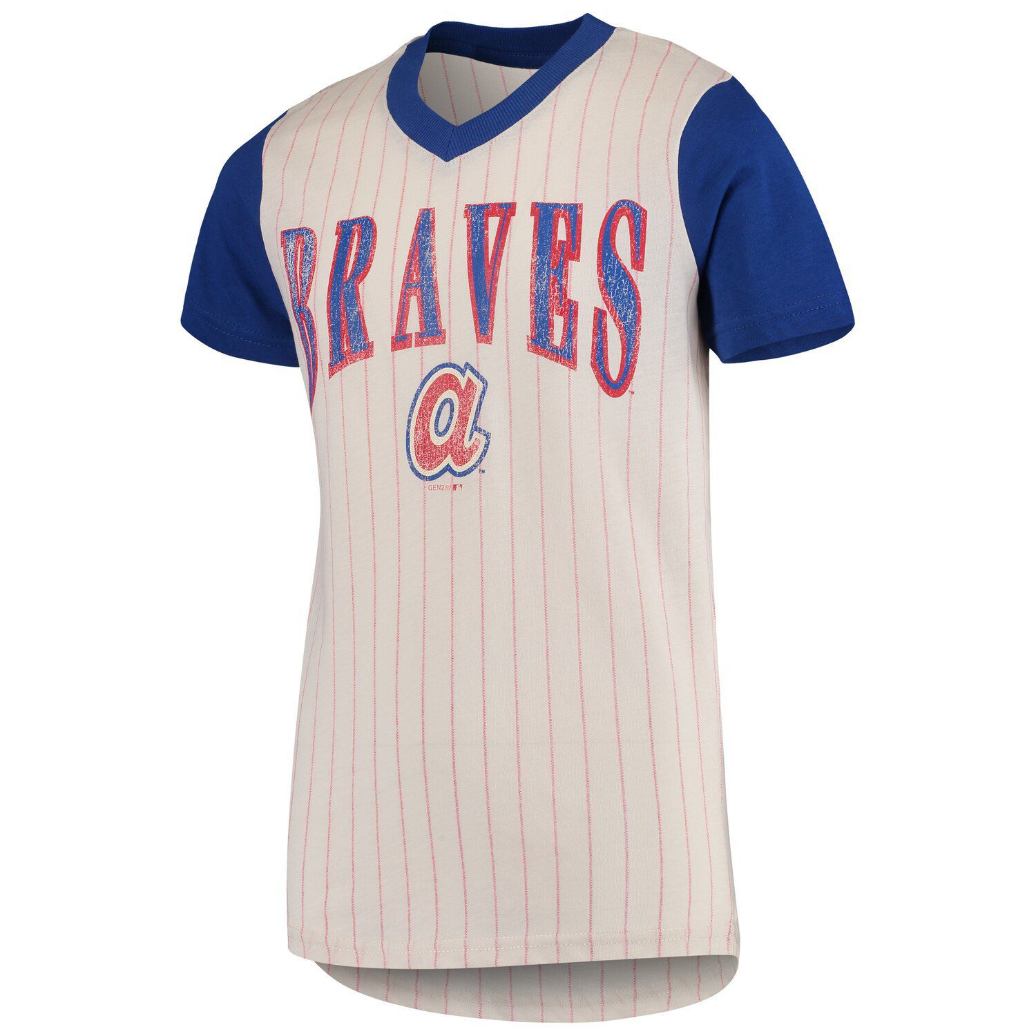 braves v neck jersey