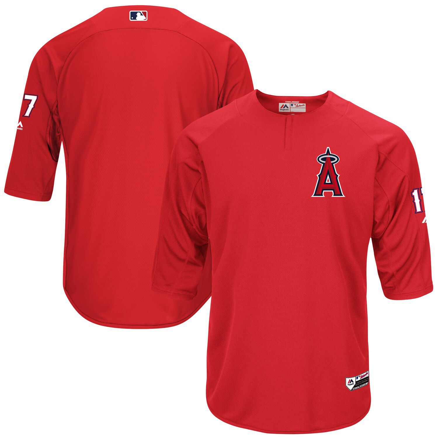 angels authentic jersey