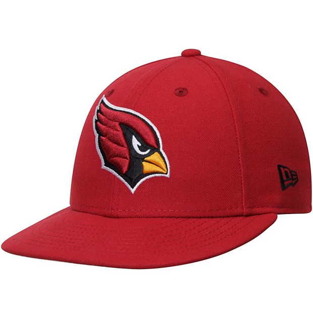 New Era White Arizona Cardinals Omaha Low Profile 59FIFTY Fitted Hat