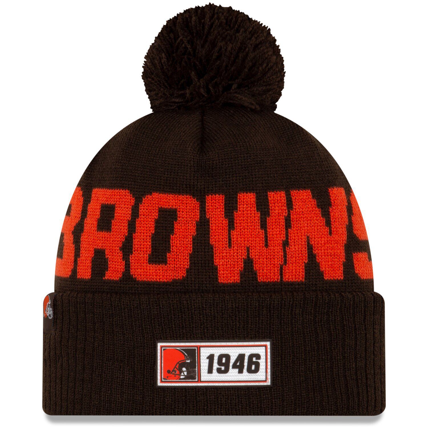 browns new era sideline hat