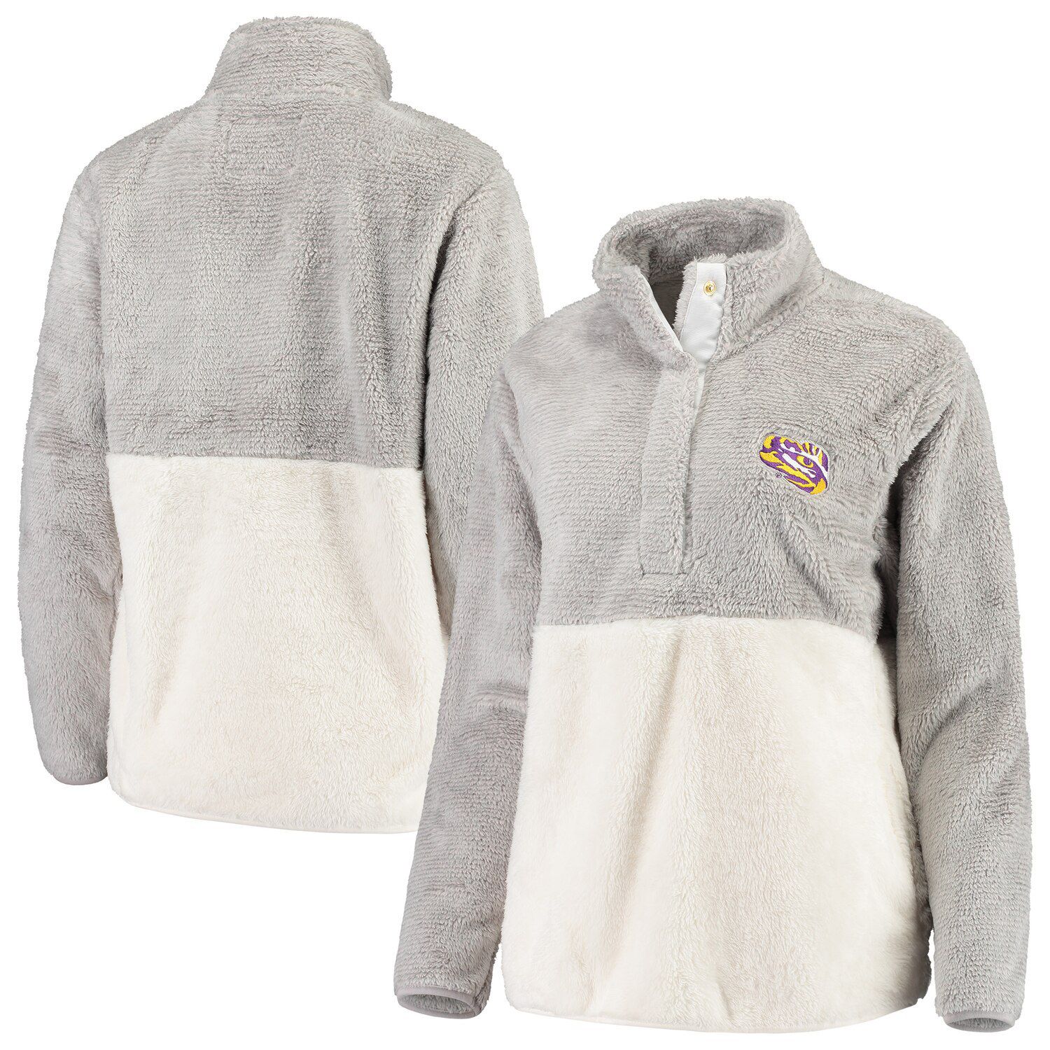 lsu fleece pullover