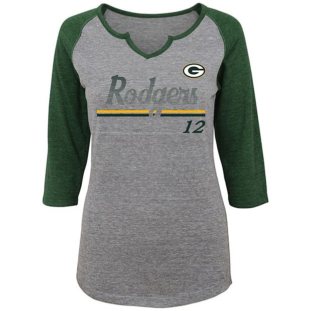 Youth Heathered Gray Green Bay Packers Long Sleeve T-Shirt & Pants