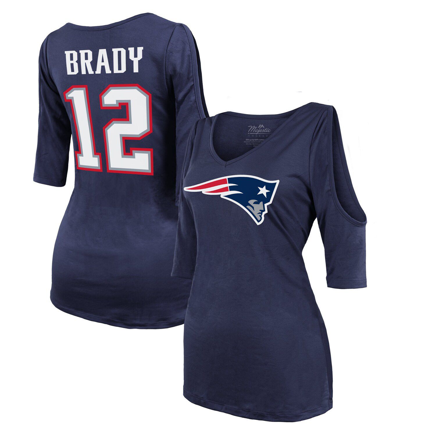 tom brady half jersey