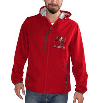 Men's G-III Sports by Carl Banks Red/Gray Tampa Bay Buccaneers Extreme Full Back Reversible Hoodie Full-Zip Jacket Size: Medium