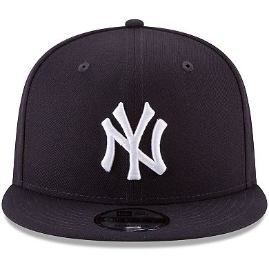 Men's New Era Navy New York Yankees Team Color 9FIFTY Snapback Hat