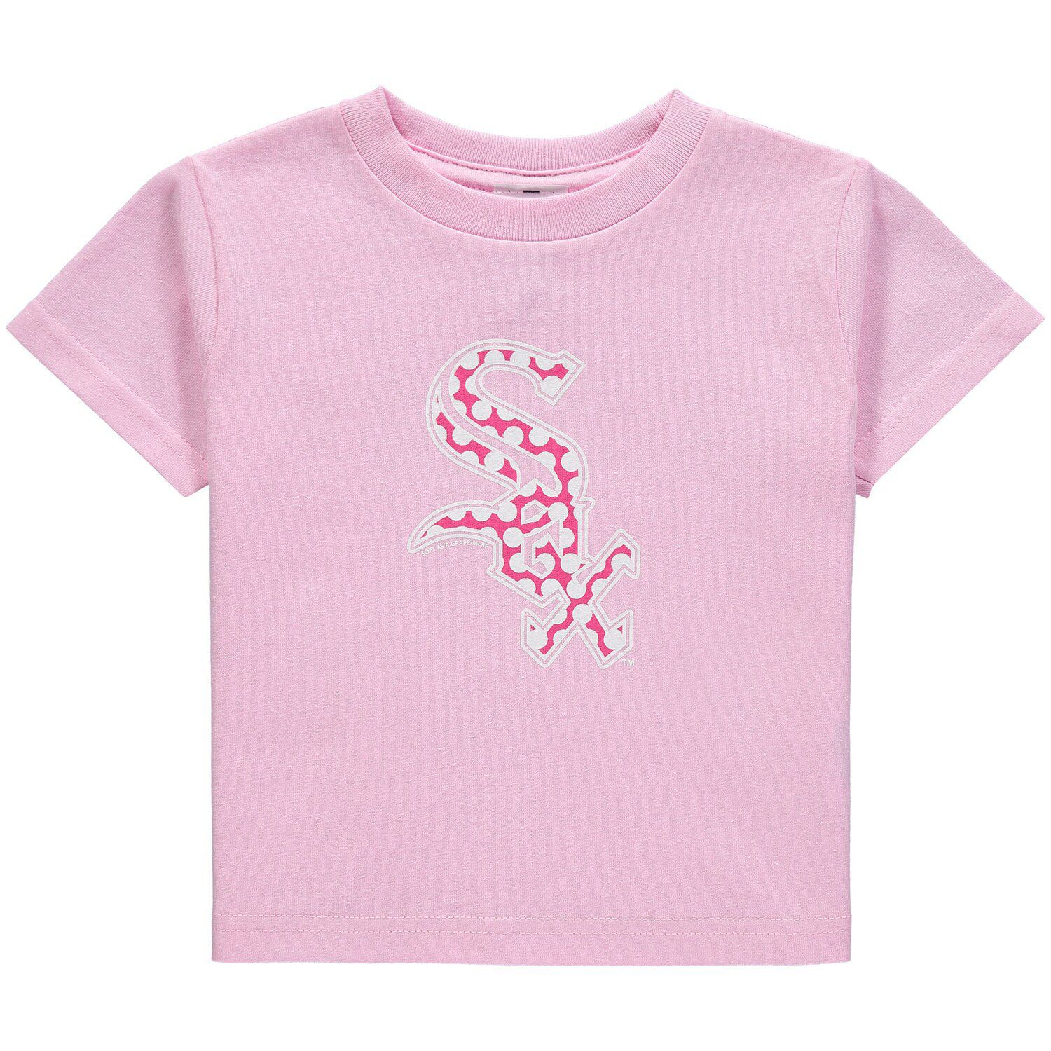 pink white sox shirt