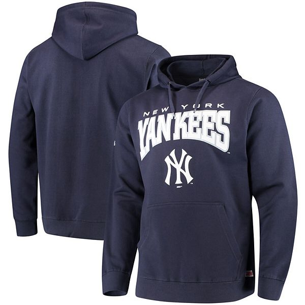 Men's New York Yankees Stitches Navy Logo Button-Up Jersey