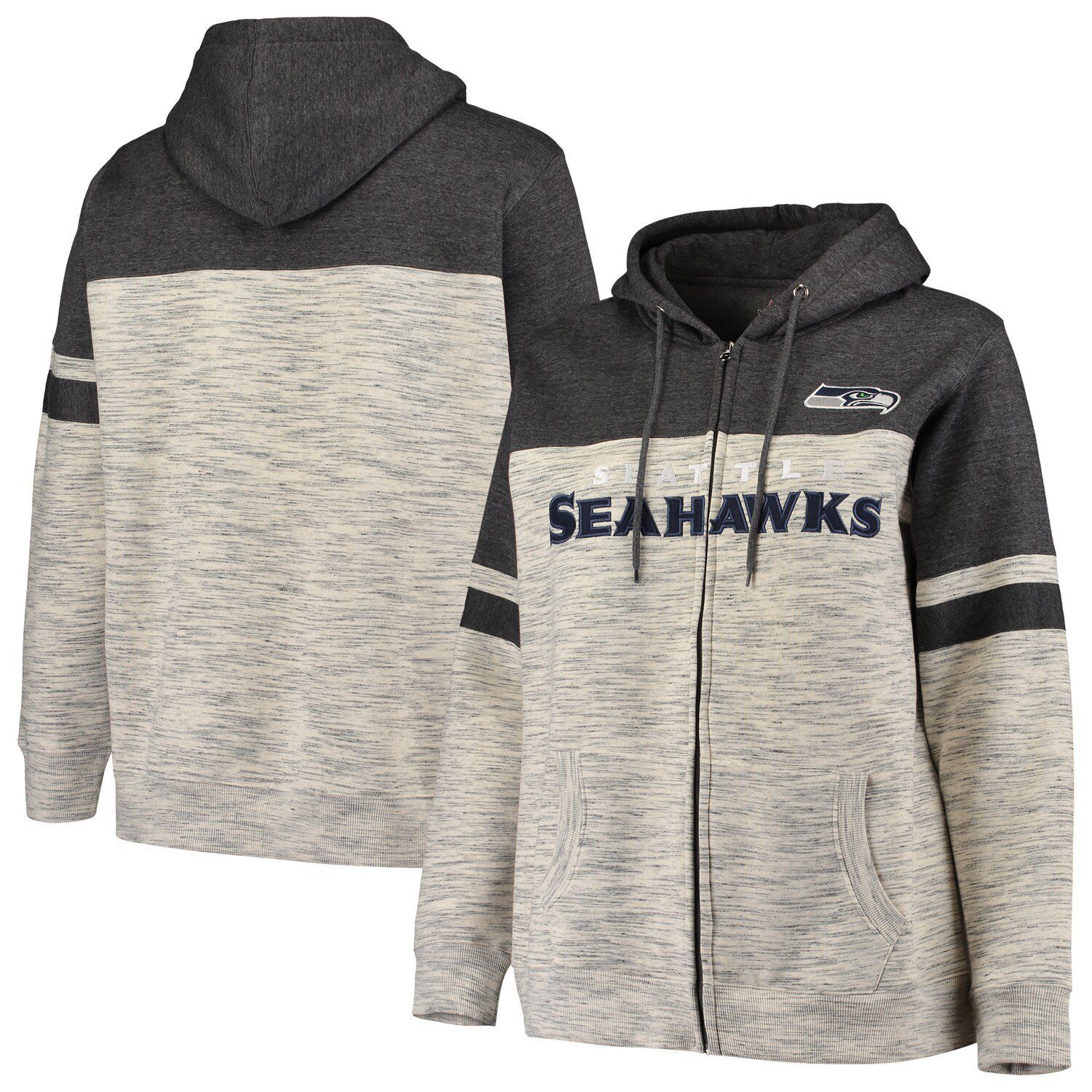 womens seahawks zip up hoodie