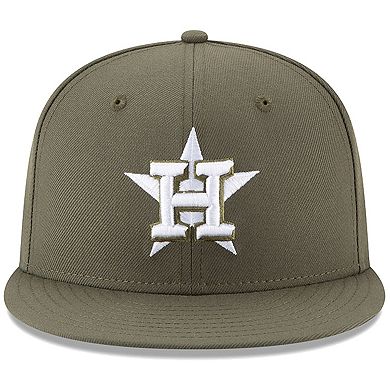 Houston Astros New Era Fashion Color Basic 59FIFTY Fitted Hat - Green