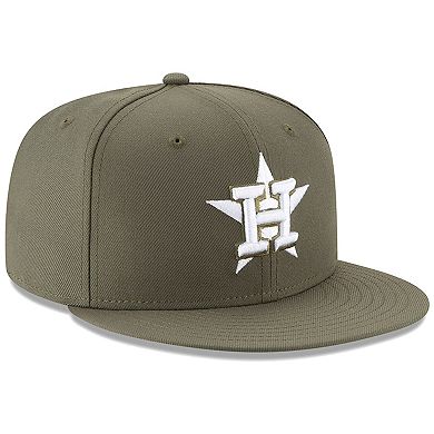 Houston Astros New Era Fashion Color Basic 59FIFTY Fitted Hat - Green