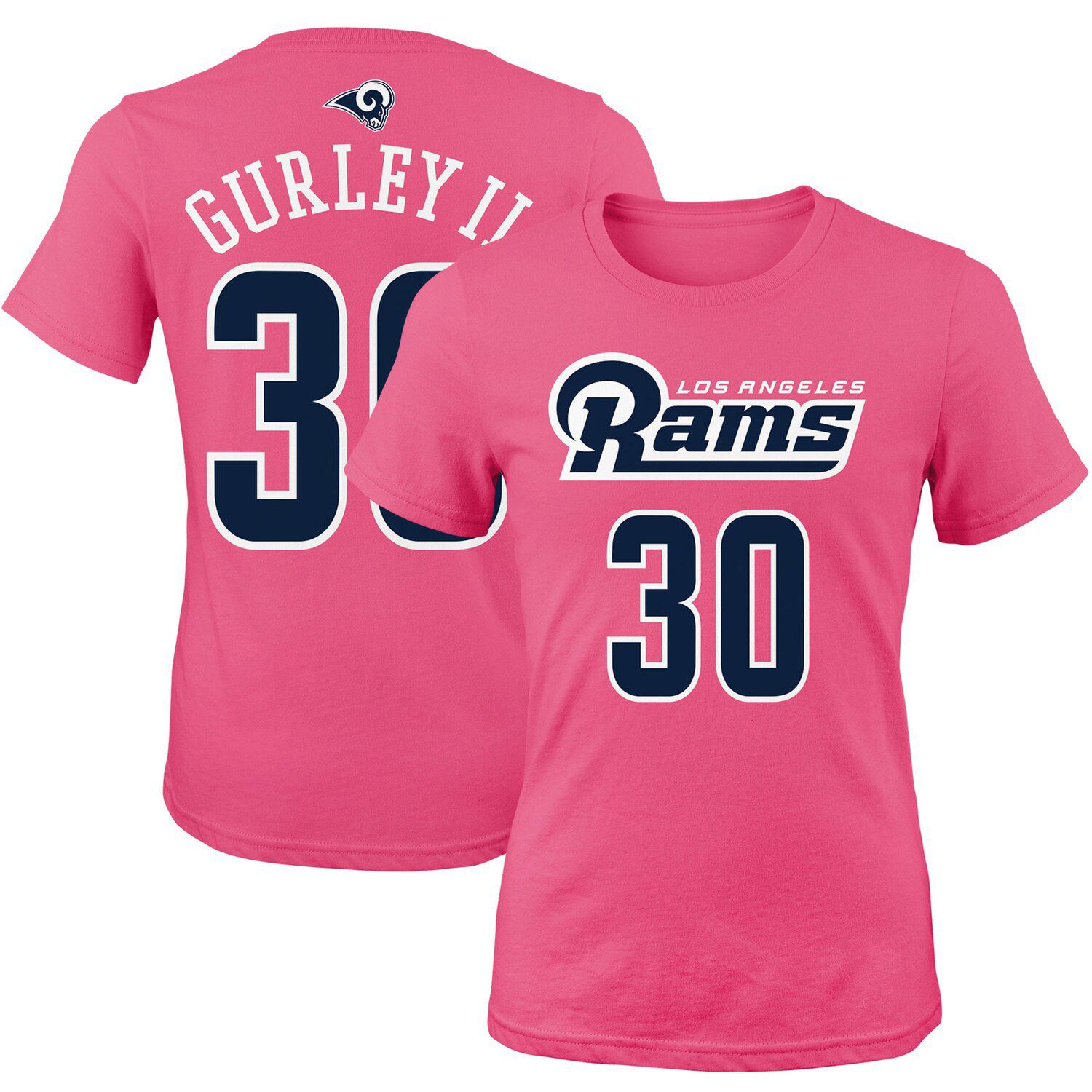 pink rams shirt