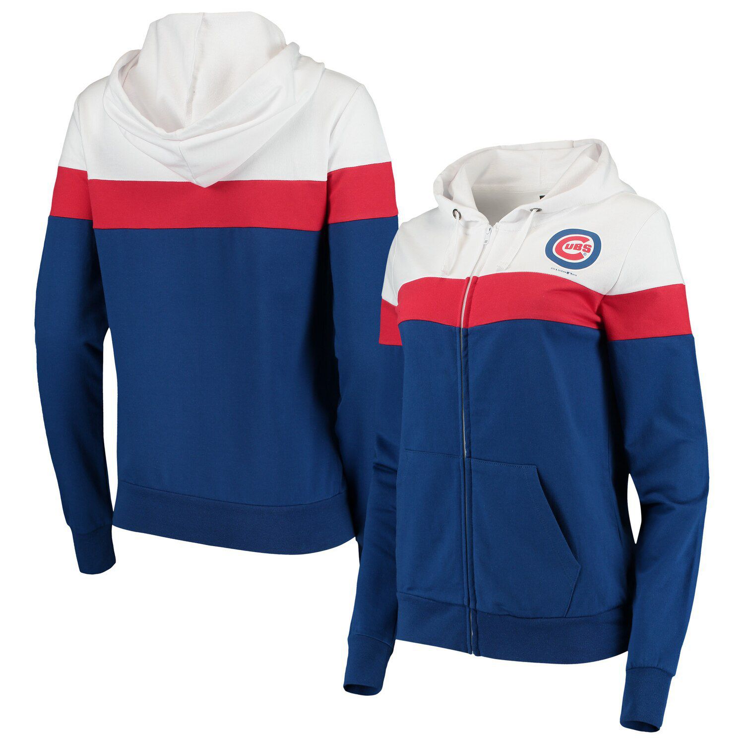 cubs zipper hoodie