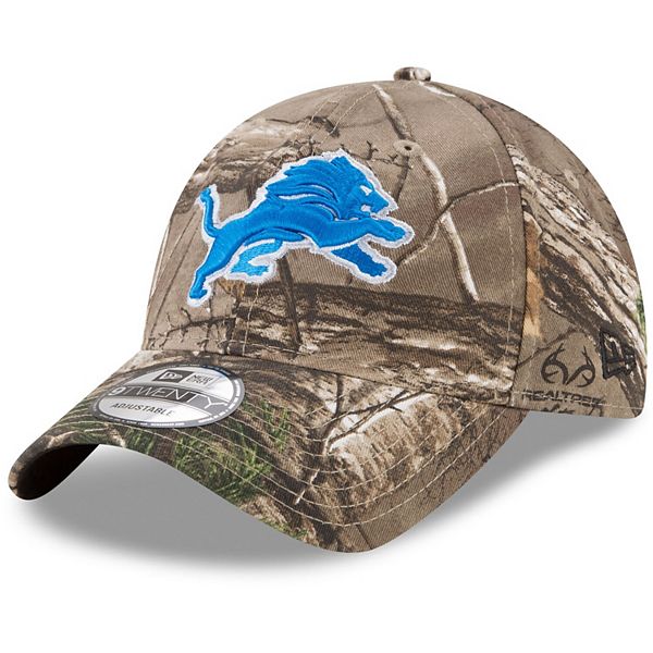 Men's Detroit Lions New Era Camo Team Core Classic 2.0 9TWENTY Adjustable  Hat