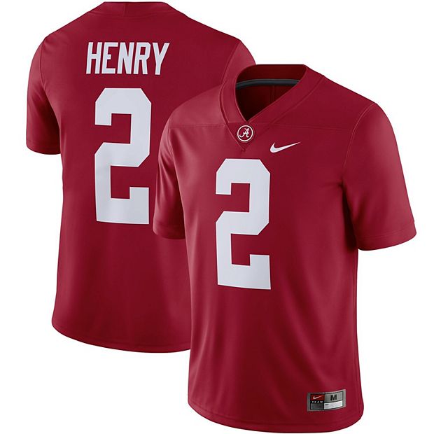 Men's Nike Derrick Henry Crimson Alabama Crimson Tide Game Jersey