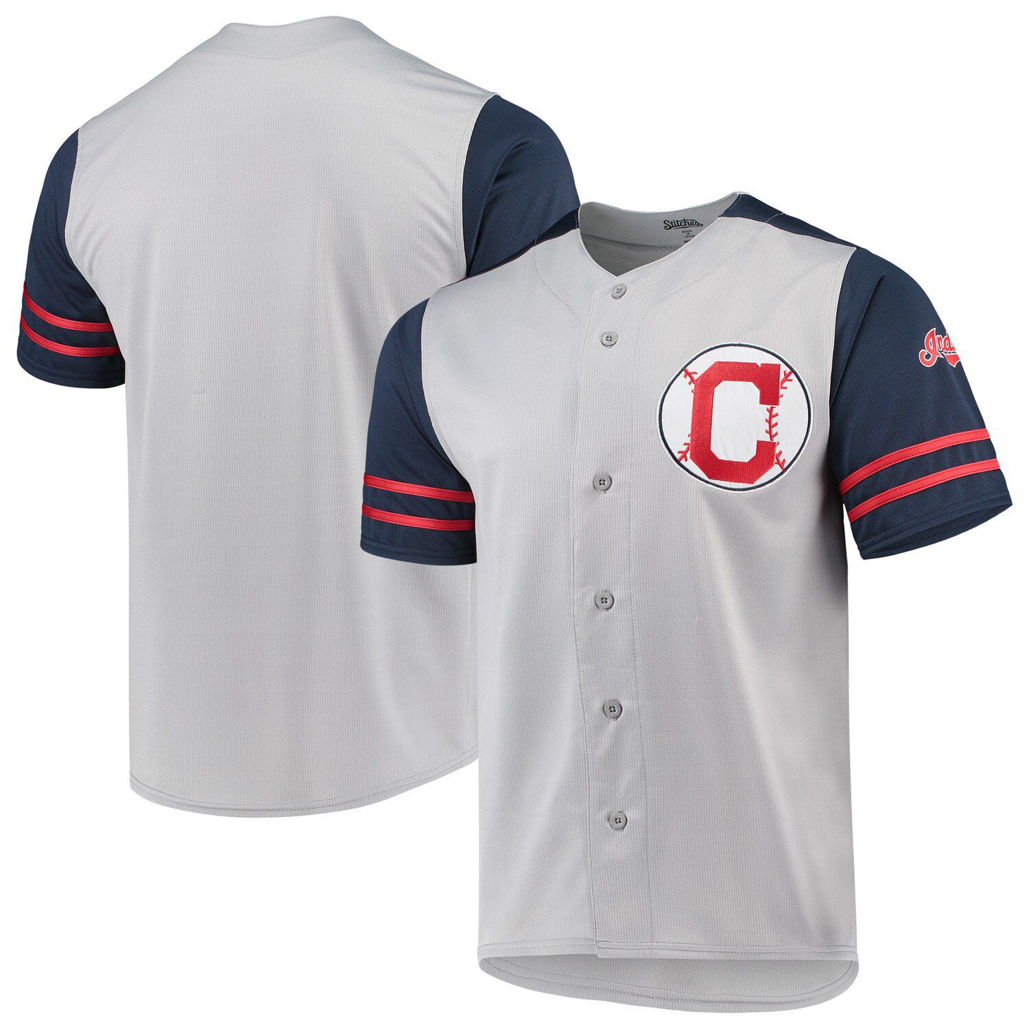 cleveland indians navy jersey