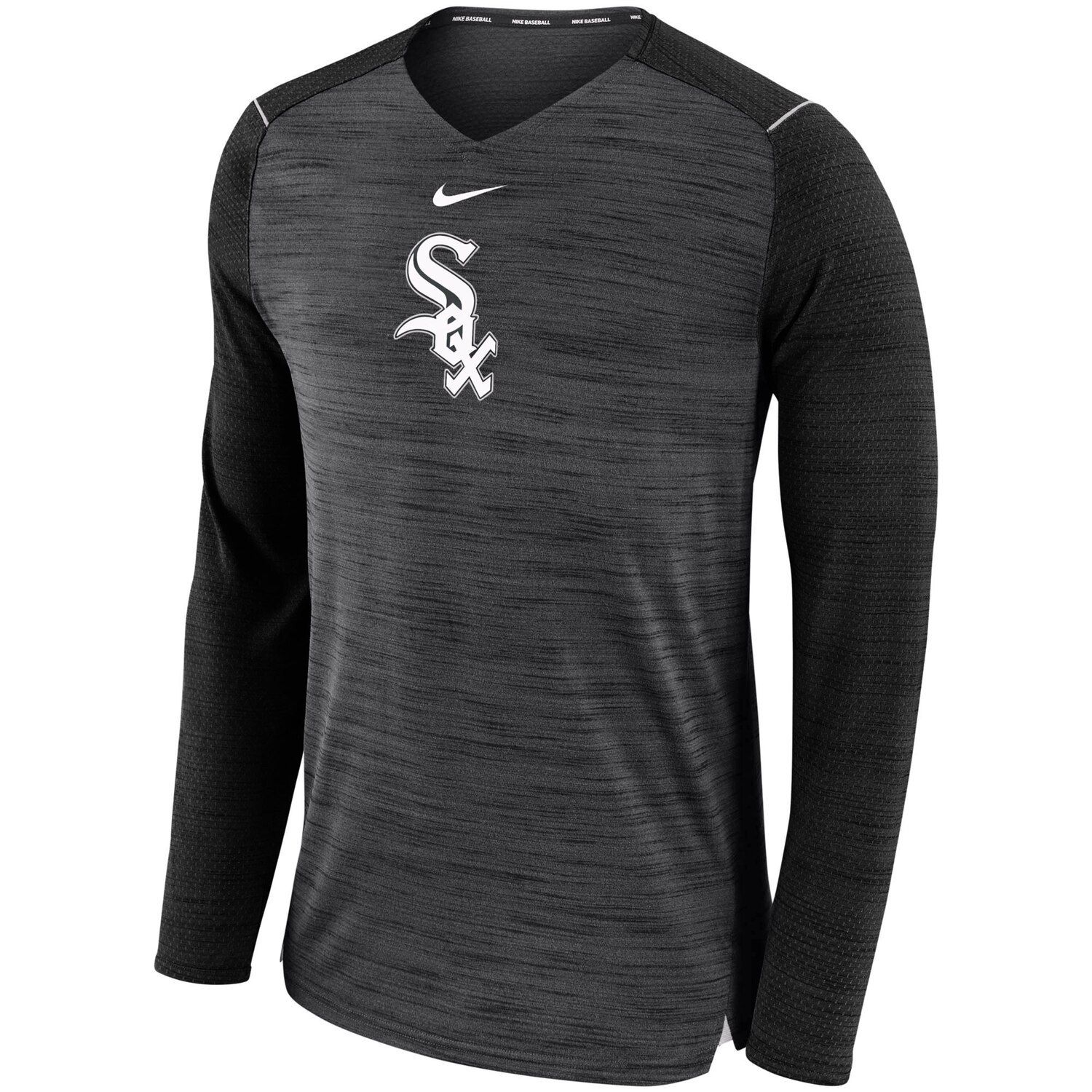 black and white nike long sleeve