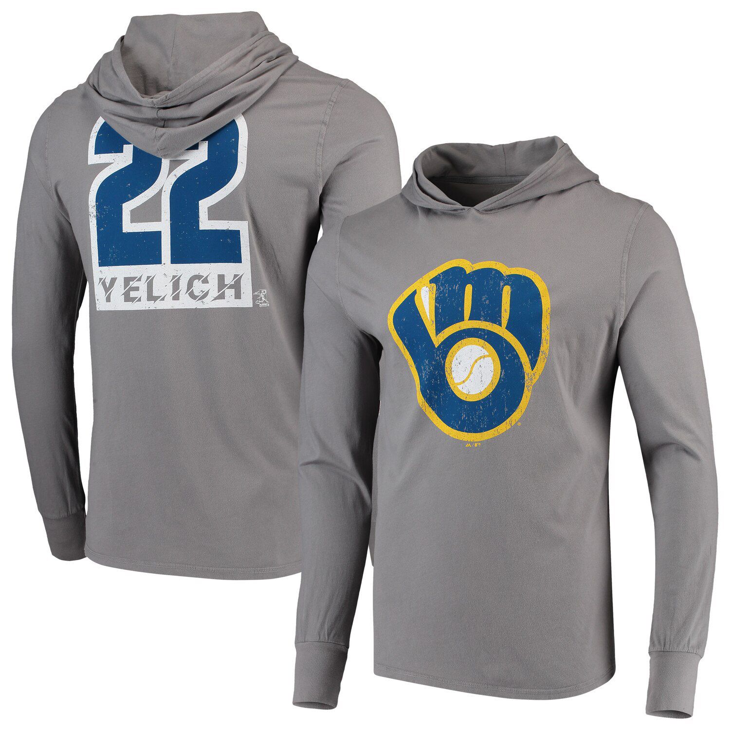 milwaukee brewers long sleeve shirt