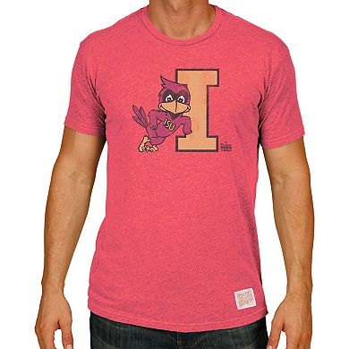 Men's Original Retro Brand Cardinal Iowa State Cyclones Big & Tall Mock Twist T-Shirt