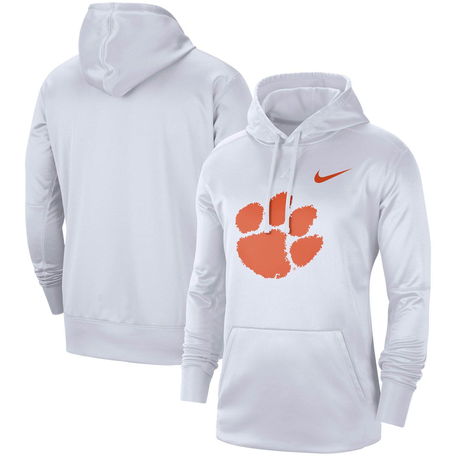 white clemson hoodie