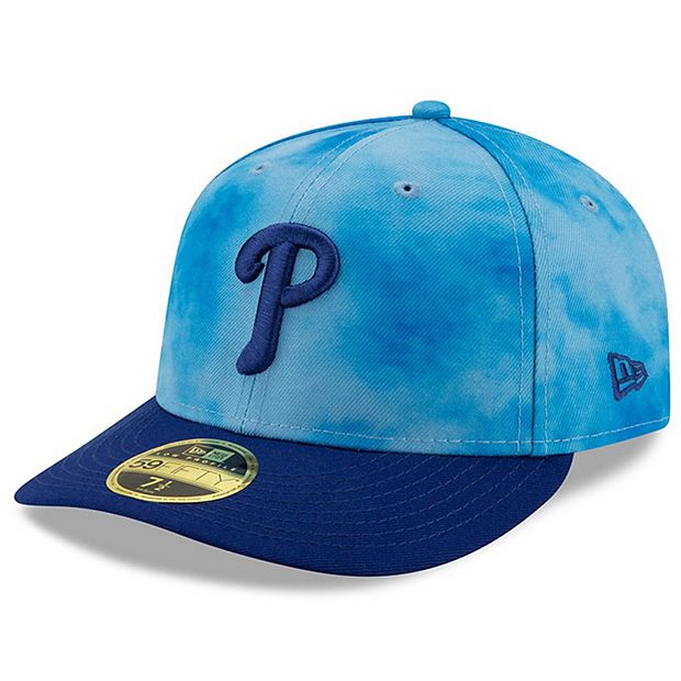 Men's New Era Blue/Royal Philadelphia Phillies 2019 Father's Day On-Field  Low Profile 59FIFTY Fitted