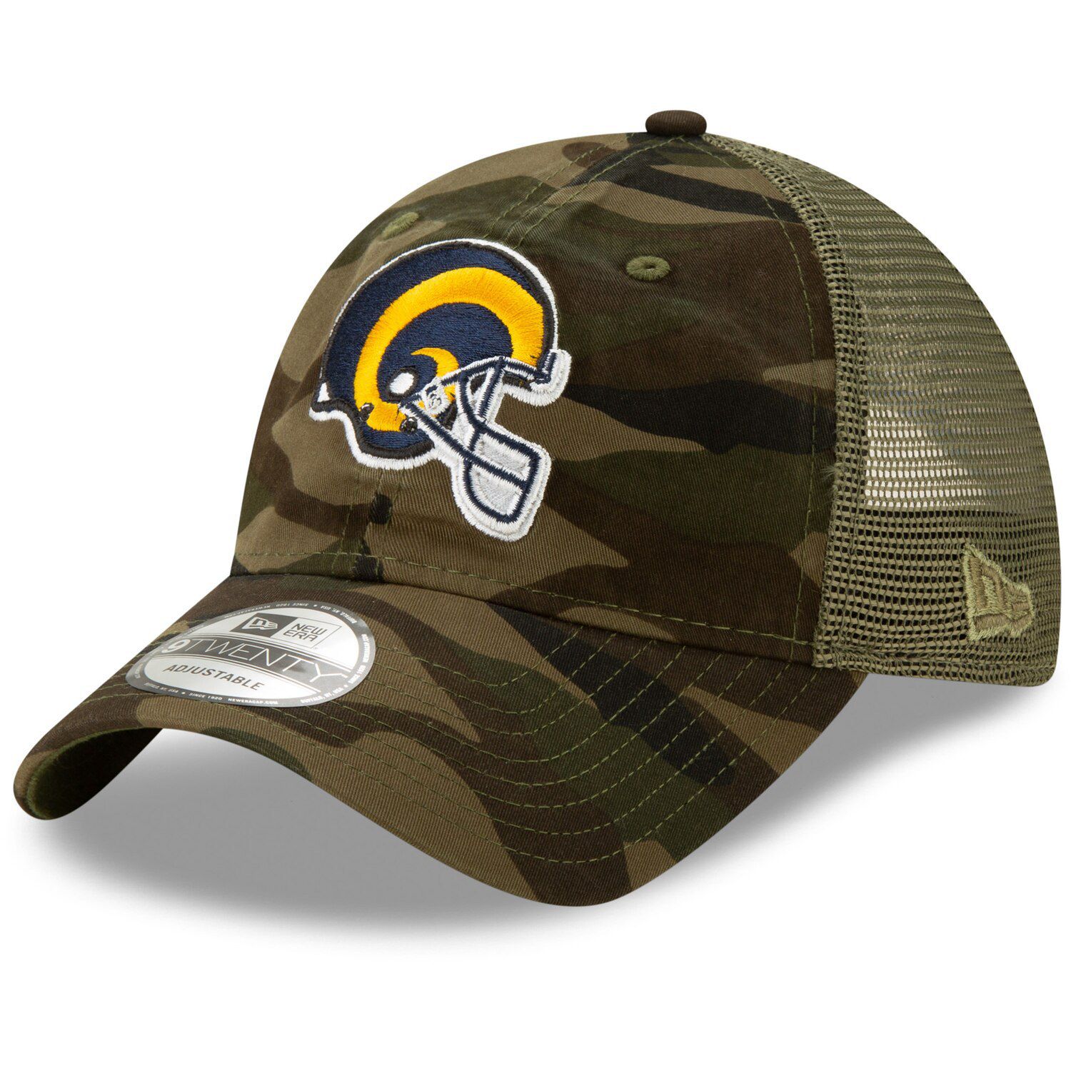 los angeles rams trucker hat